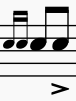 A single drag tap